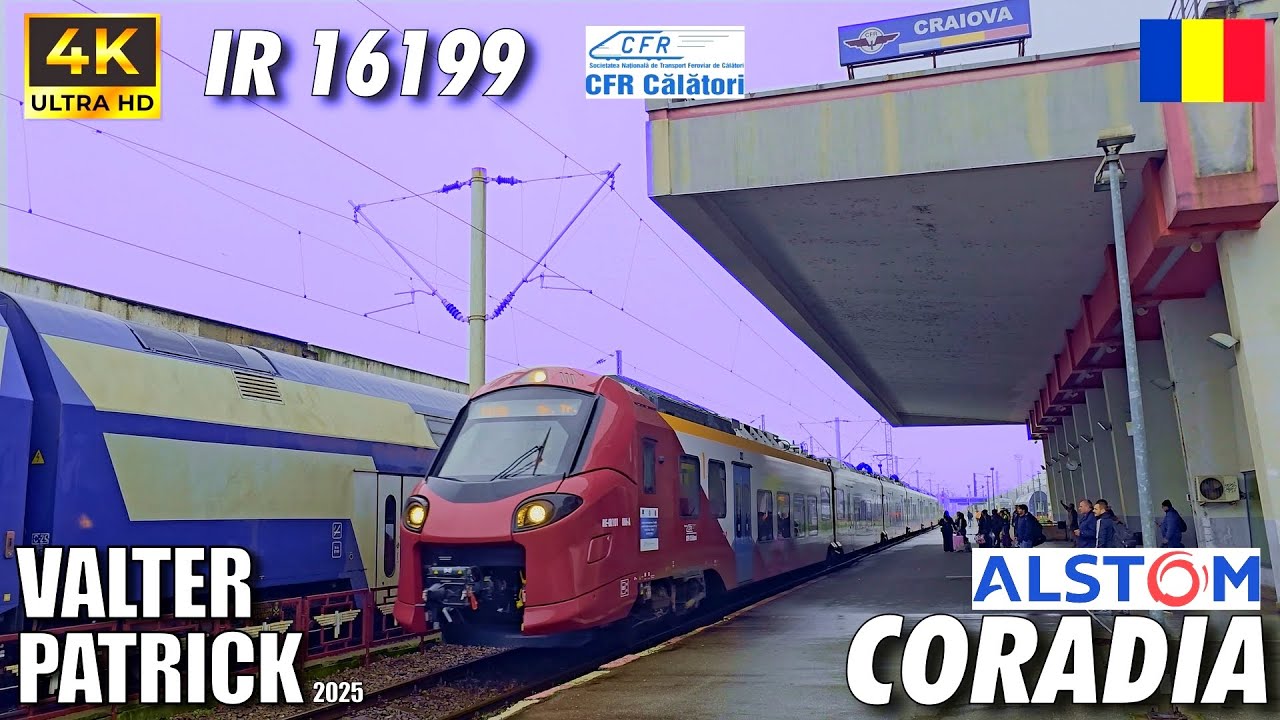 Pentru prima data, Alstom Coradia pe linie veche | Craiova - Severin IR 16199