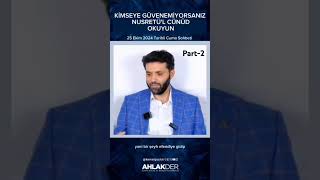 Kimseye Güvenemiyorsanız Nusretül Cünûd Okuyun Part-2