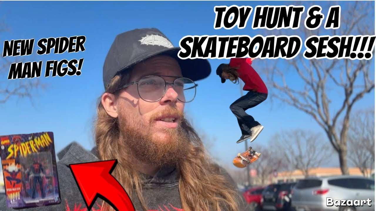 TARGET TOY HUNT + WE HAVE A SKATE SESH @ OUR LOCAL SKATE PARK 🛹 