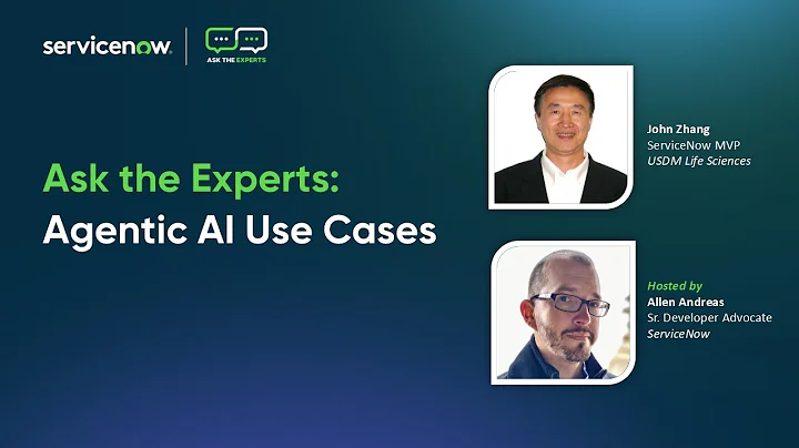Ask the Experts: Agentic AI Agent Use Cases