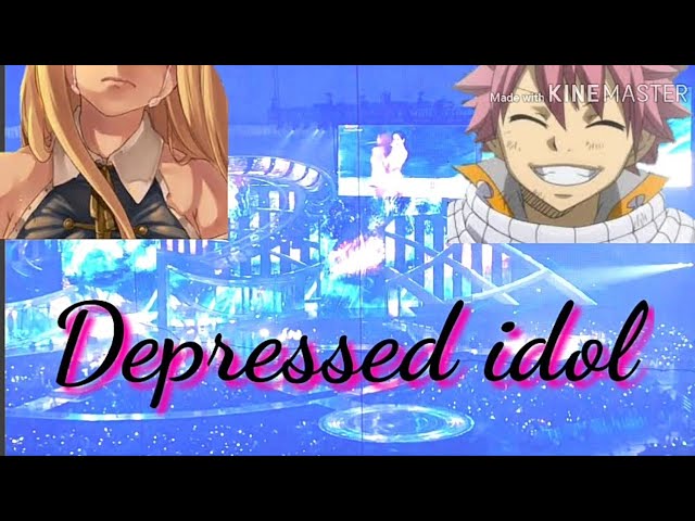 Depressed Idol- Nalu one shot