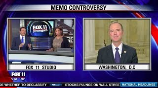 Rep. Schiff Discusses Trump's Twitter Attack with Fox 11 Profile