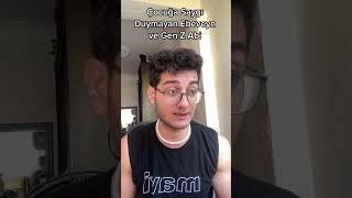 Çocuğa Saygı Duymayan Ebeveyn Ve Gen Z Abi