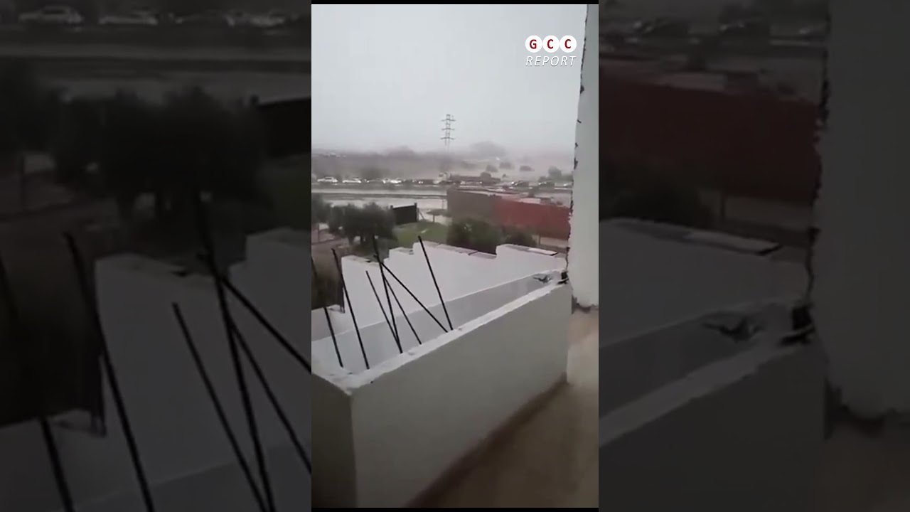 🇹🇳 | ⚡️ Lightning Strikes Power Pole in Msaken, Tunisia