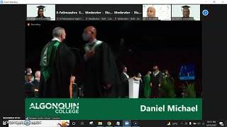 Finally graduated from TESFL program, class of 2022! (Algonquin College Convocation Ceremony)