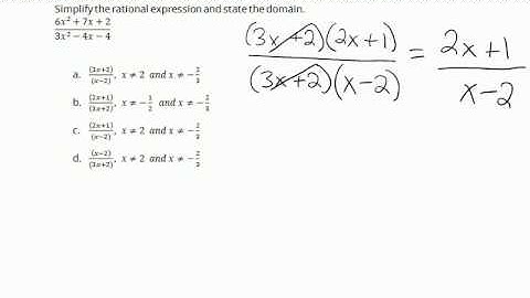 [Algebra] 8.1 Simplifying rational Expressions (8.Rational Equations and Functions)