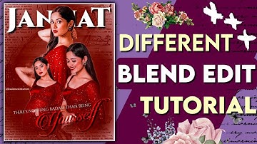 Blend edit tutorial | different edit tutorial|trending PicsArt editing tutorial|shraddhascreation ❤️