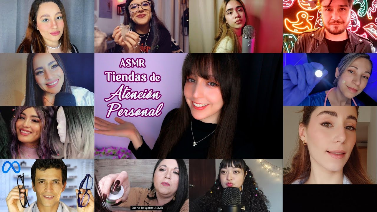 ⭐ASMR Bienvenido a las Tiendas de Atención Personal 🌸 Mega Colaboración de Aniversario