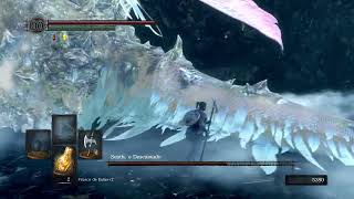 Dark Souls: Seath, the Scaleless Boss Fight - No damage/Melee only