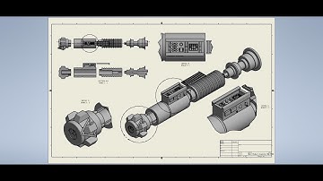 Custom Designed Printable RotJ Style Lightsaber Model