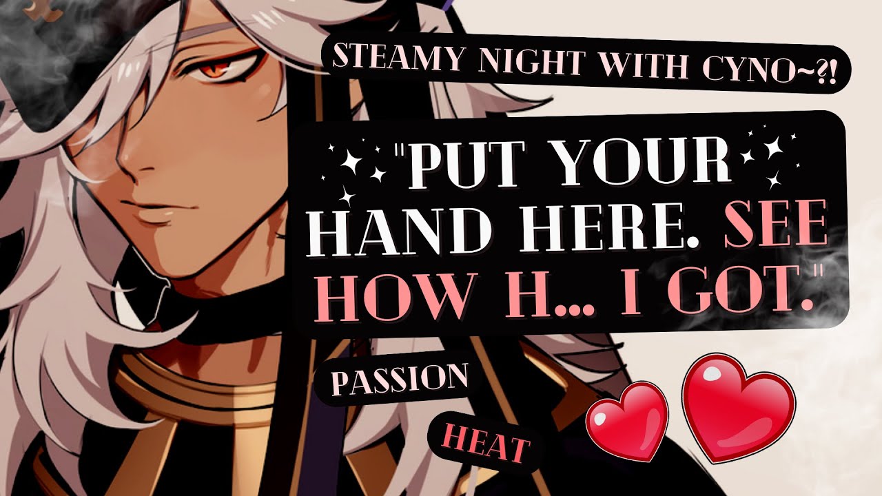 Straddling General Cyno till he FLIPS you over?! [Cyno x Listener Genshin Impact ASMR]