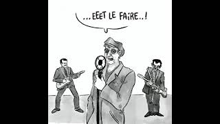 Miniatura de vídeo de "Gérard Lanvin "Entre le dire et le faire" ( version lyrics by John Bordel)"