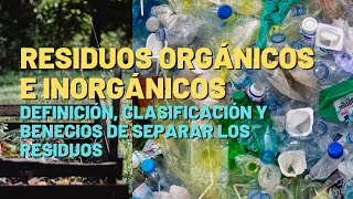 Organic waste🍎 and inorganic waste🧃 (easy explanation)