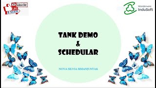 Tank Demo & Schedular Tutorial with Indusoft Webstudio