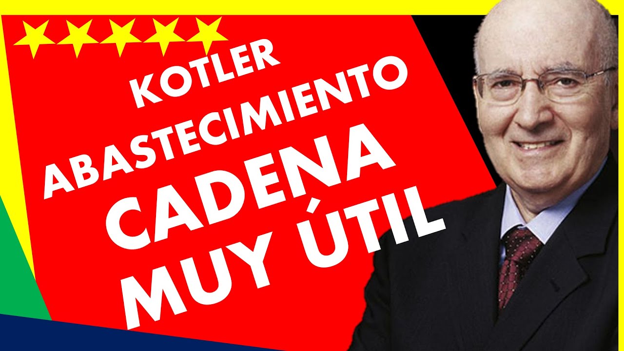 KOTLER CAPÍTULO 12 😊 (12.2) | Que es LA CADENA DE SUMINISTROS o CADENA DE DEMANDA | Resumen Libro
