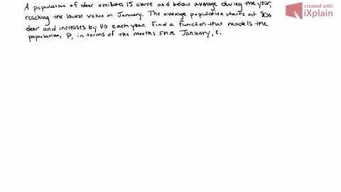 MATH 142 - Section 7.4 - Modeling a Changing Midline