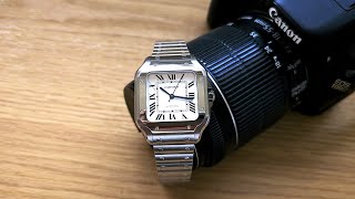 Cartier Santos Medium, a CHERISHED Engagement Gift - My Personal Watch Review