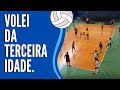 🏐 VÔLEI TERCEIRA IDADE - VÔLEI ADAPTADO TERCEIRA IDADE - ESPORTE TERCEIRA IDADE 🏐