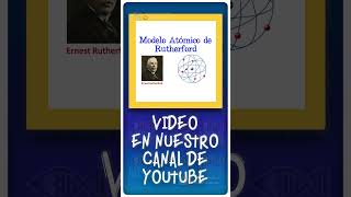 Modelo atómico de #Rutherford 🌐 #modelosatómicos #ciencia #física #química #fyp #aciertaciencia