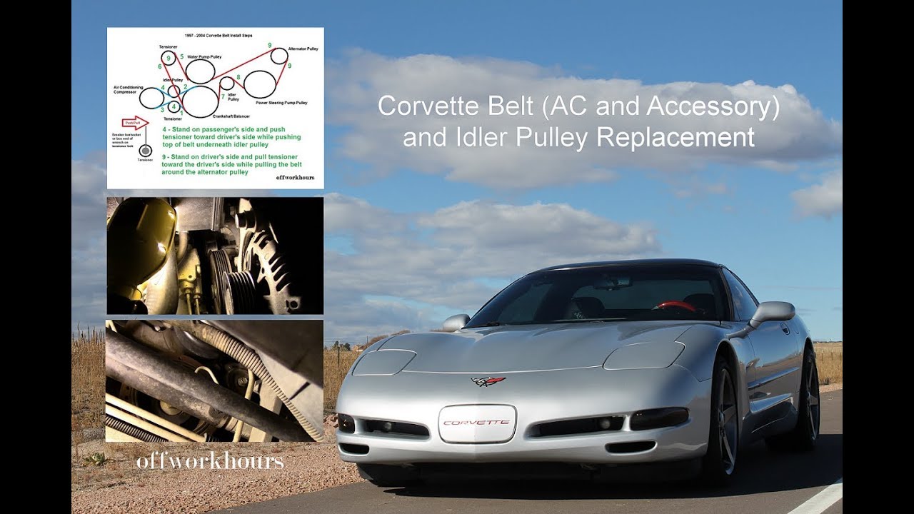 Corvette Belt (AC and Accessory) and Idler Pulley Replacement (1 of 3