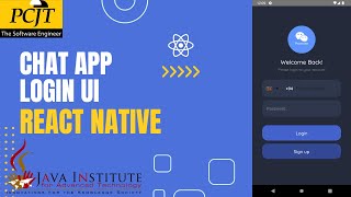 React Native Chat App | Sign in process | Java institute