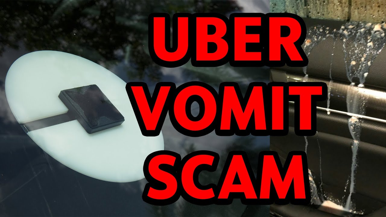 Uber users beware. This vomit scam can happen to you YouTube