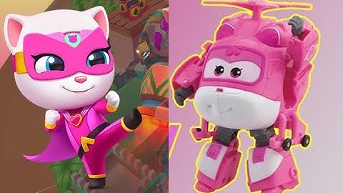 TALING TOM HERO / ANGELA vs SUPER WINGS / DIZZY GAMEPLAY