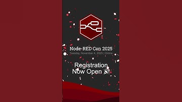 Node-RED Con 2025 is coming! 🎉 Don
