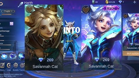 HARITH NORMAL SKIN INTO M1 EVOS SKIN SCRIPT WITH BACKUP FILE NEW (2020)