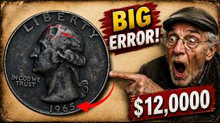 THIS 1965 ERROR BLACK QUARTER WORTH $12,0000 ! MUST WATCH IF YOU HAVE THIS COIN