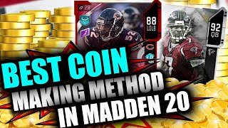 INSANE COIN MAKING METHOD! # 1 METHOD IN MADDEN 20! MAKE MILLIONS! | MADDEN 20 ULTIMATE TEAM