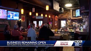 Hilton Head bar plans to stay open during storm