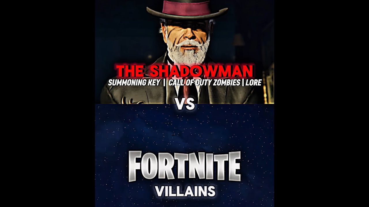 The Shadowman vs Fortnite Villains