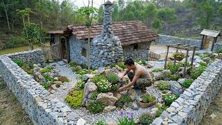Transforming an empty plot of land into a beautiful rose and marigold garden at the farm. Wealth