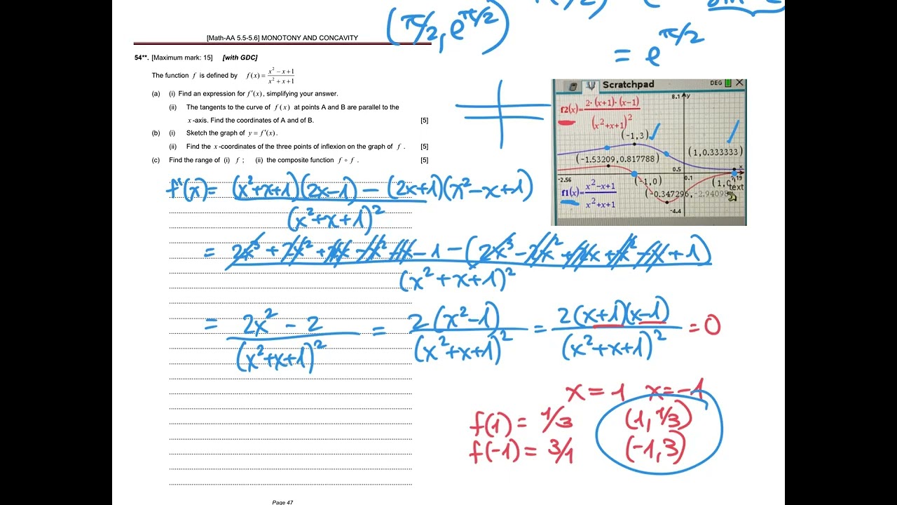 Monotony and concavity 7
