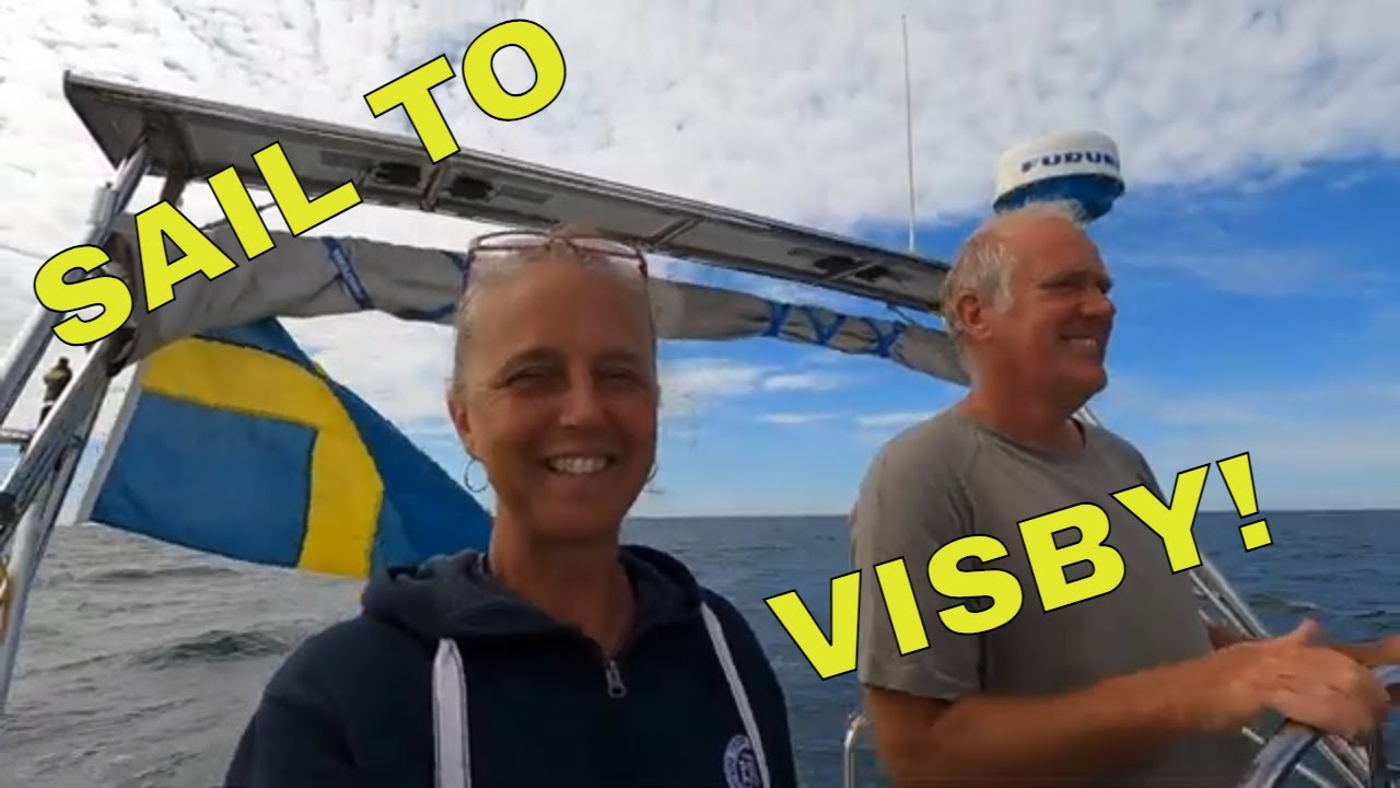 We sail back in time! Visby A medieval city in Baltic sea.