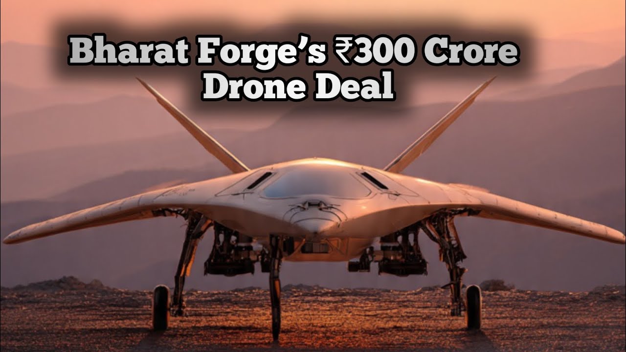 :Bharat Forge’s ₹300 Crore Drone Deal | Indian Army & Navy | 