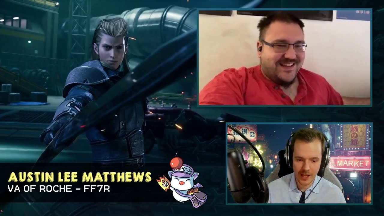 Interview with Austin Lee Matthews (Roche, FF7R) - Pomline II Replay -  YouTube