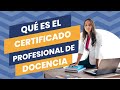 Certificado de Profesionalidad de Docencia (SSCE0110)