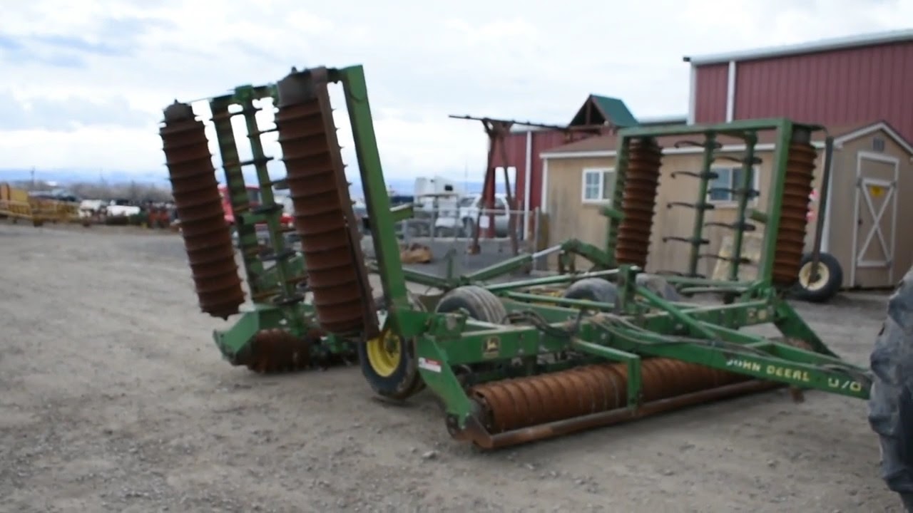 970 John Deere Roller Harrow YouTube