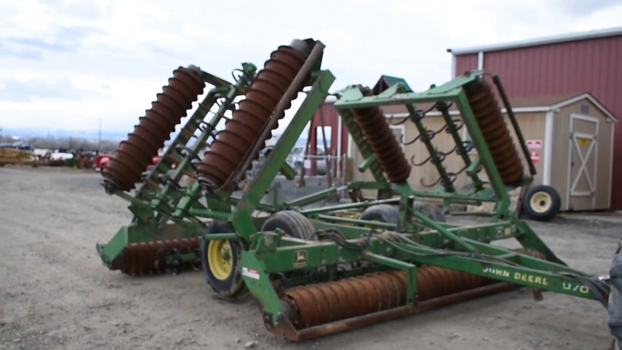 970 John Deere Roller Harrow YouTube