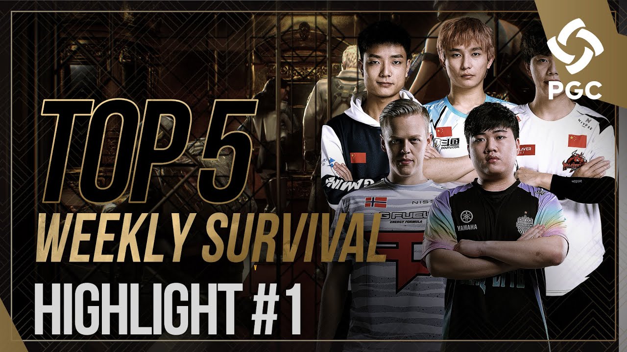 HSmm, Mamu, Aitzy, Conaxy, SuJiu cung Top 5 Weekly Survival PGC 2021 Tuần 1