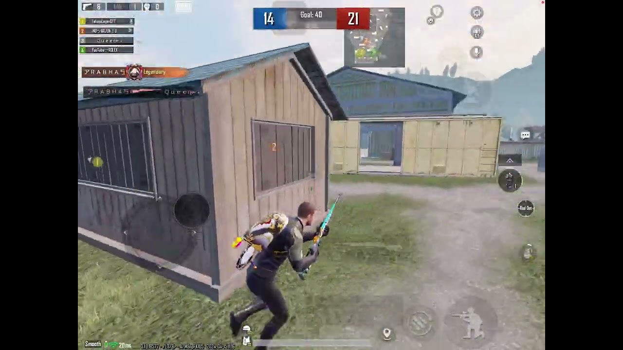 4 v 4 tdm sniper bgmi 15th April 2024 3rd match with 