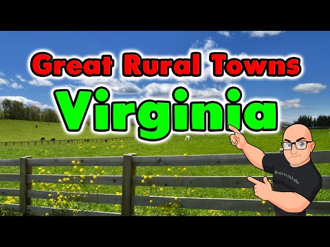 Great Rural Towns in Virginia to Retire or Buy a Home.