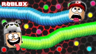 Yılan Yeme Oyunu! Roblox Slither Simulator