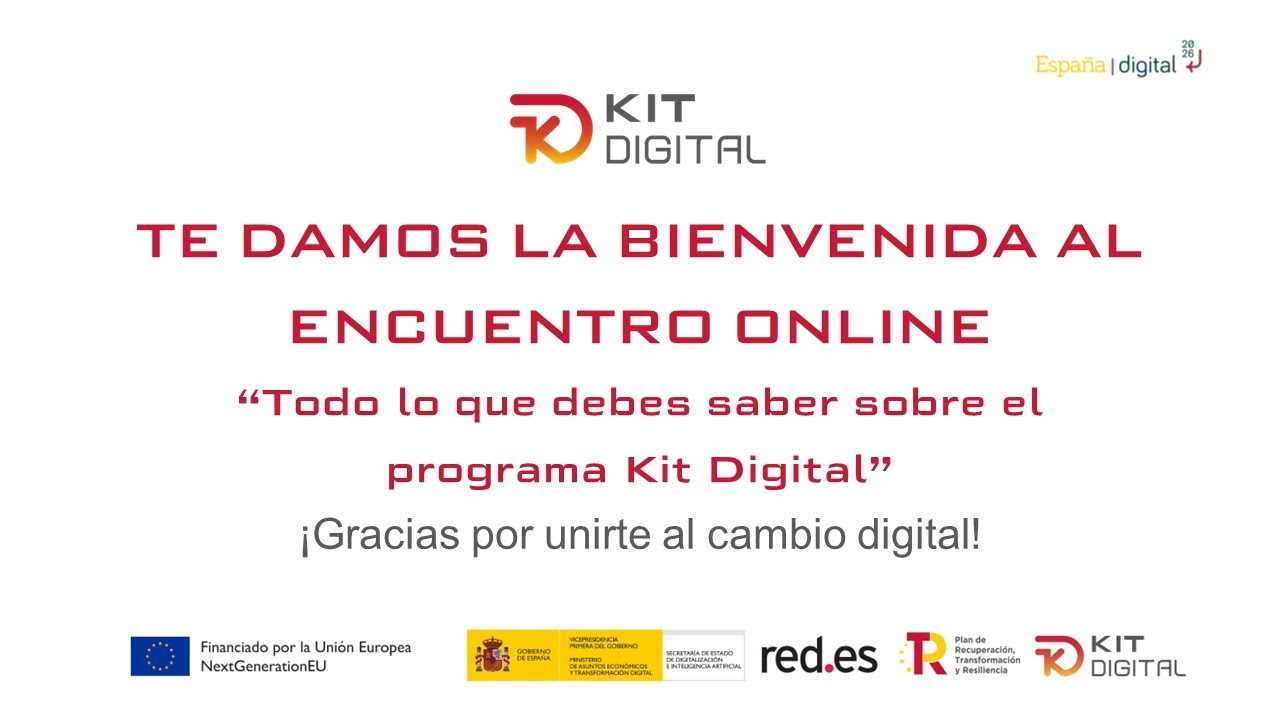 Todo lo que debes saber sobre el programa Kit Digital - YouTube