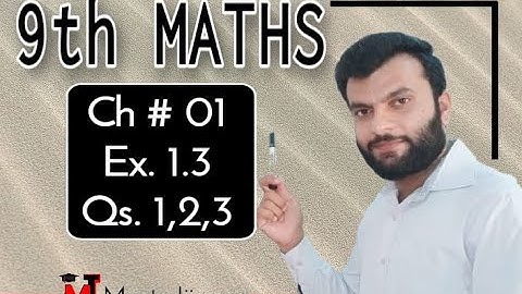 9th Class Math, lec 1, Exercise 1.3 Question no 1 to 3  - ch 1 Matrices - Matric part 1 Math