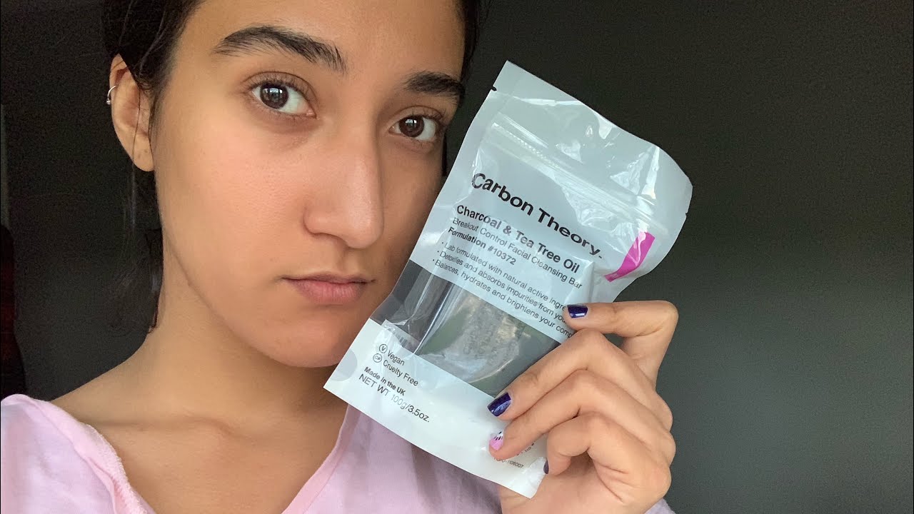 carbon theory charcoal cleansing bar