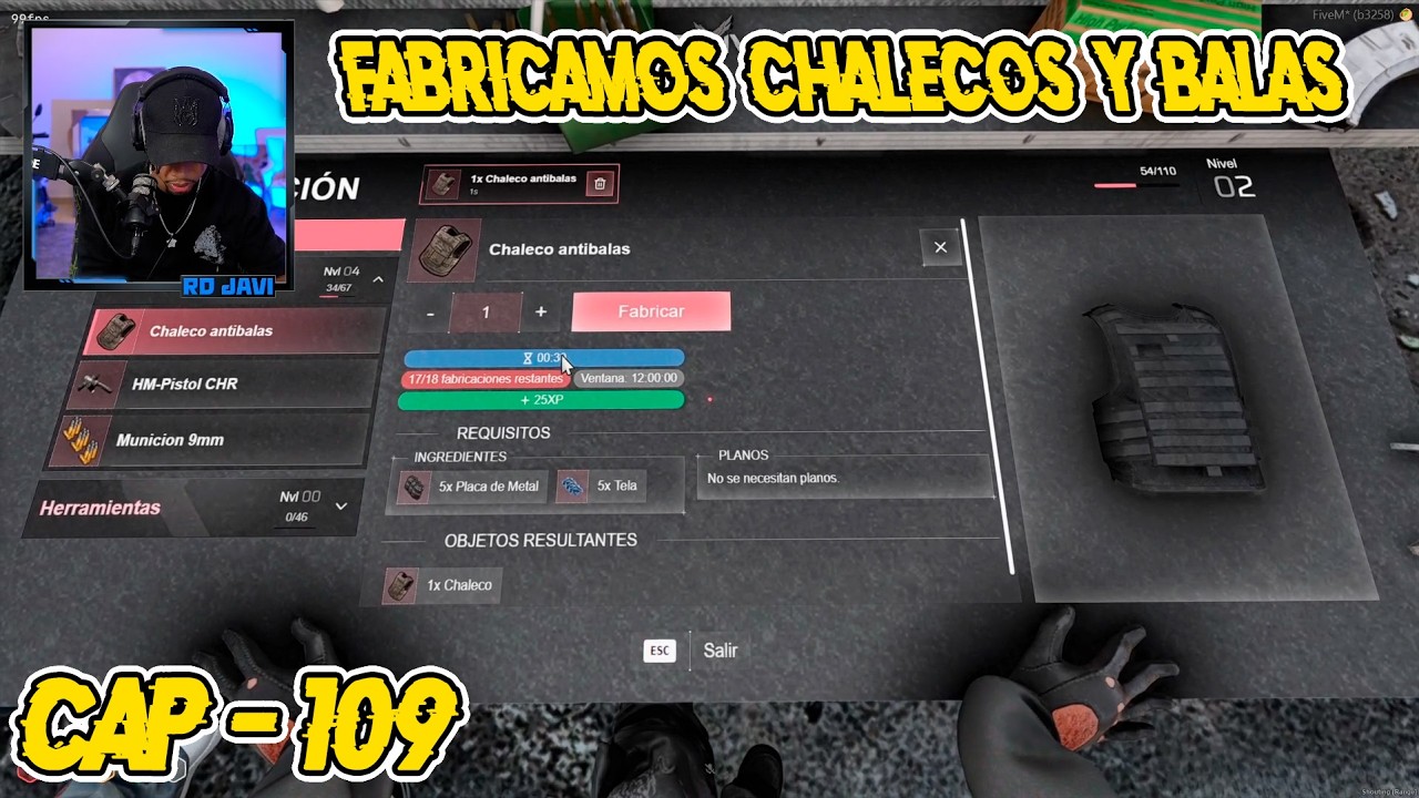 RDJavi: Fabricamos Chalecos y Balas