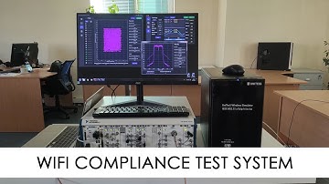 Unitess WiFi Compliance Test System. LabView, WLAN RFmx
